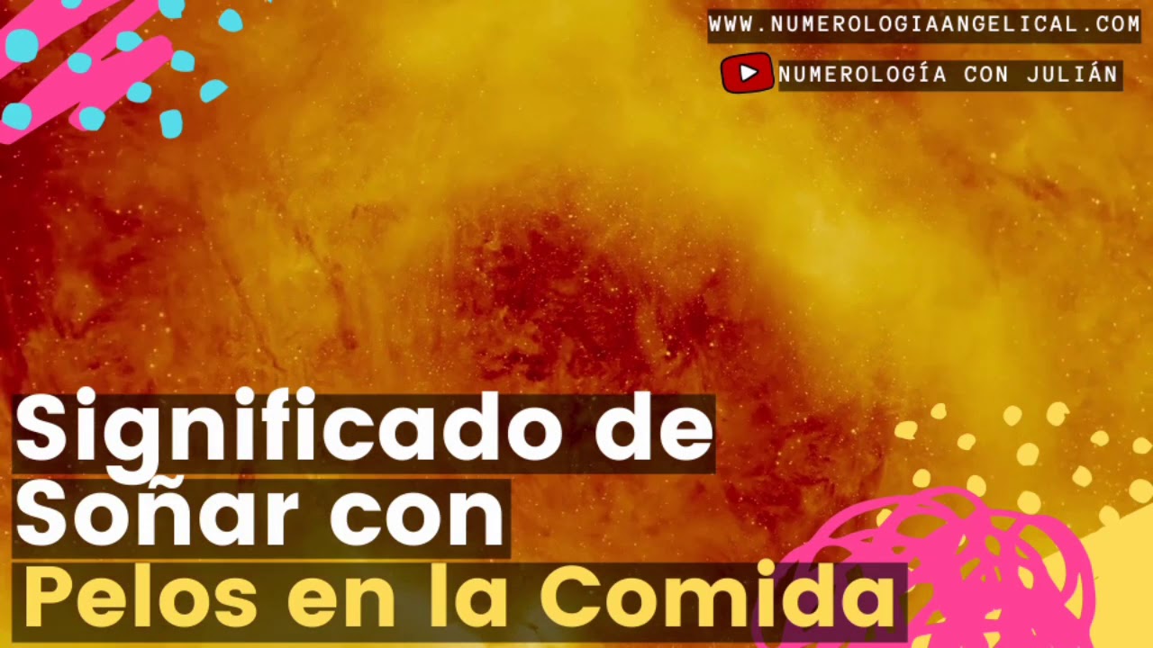 Significado de soñar con pelos en la comida