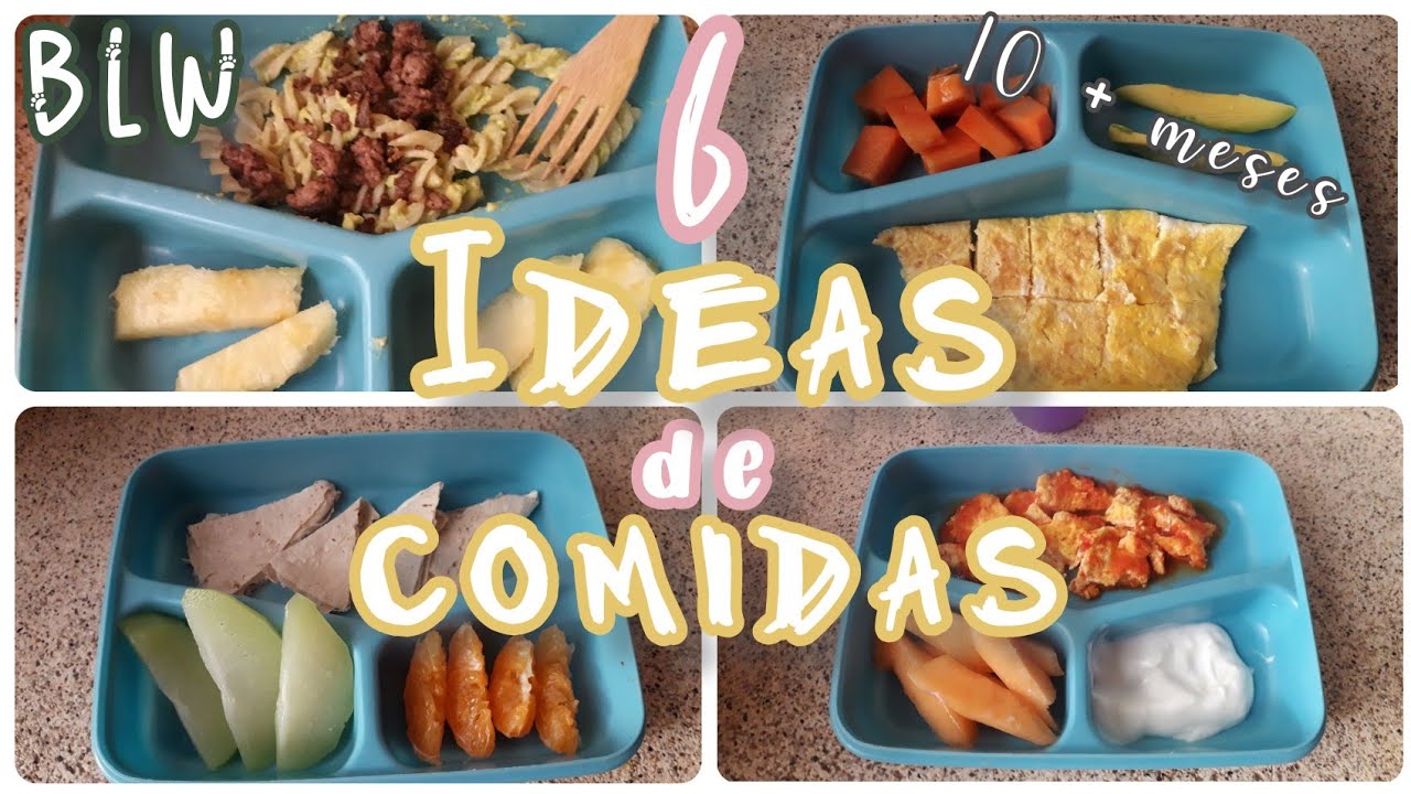 10 ideas de comida para bebés de 10 meses