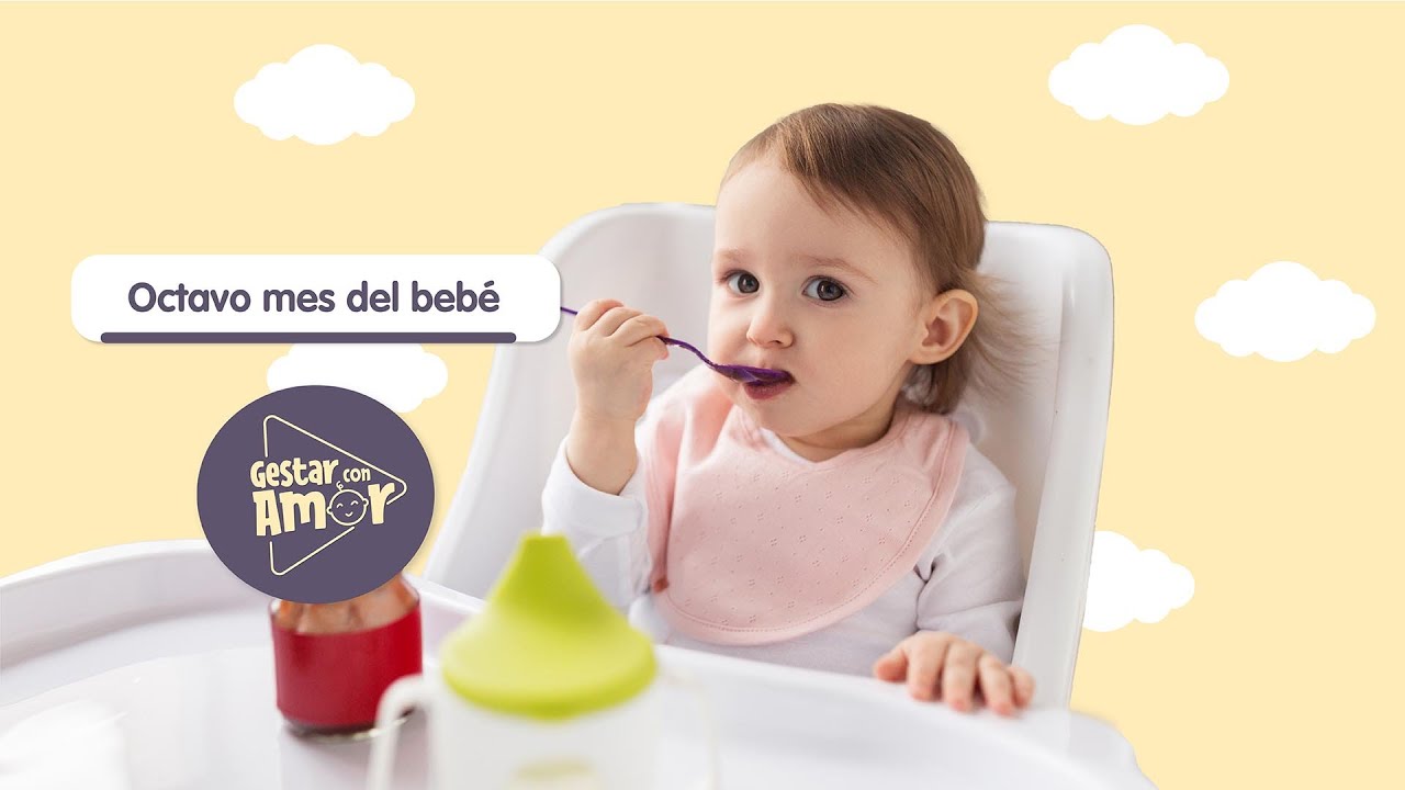 Alimentación saludable para bebés de 8 meses