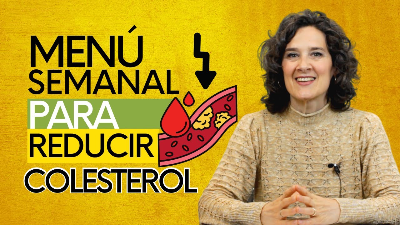 Alimentación saludable y reducción del colesterol con comida