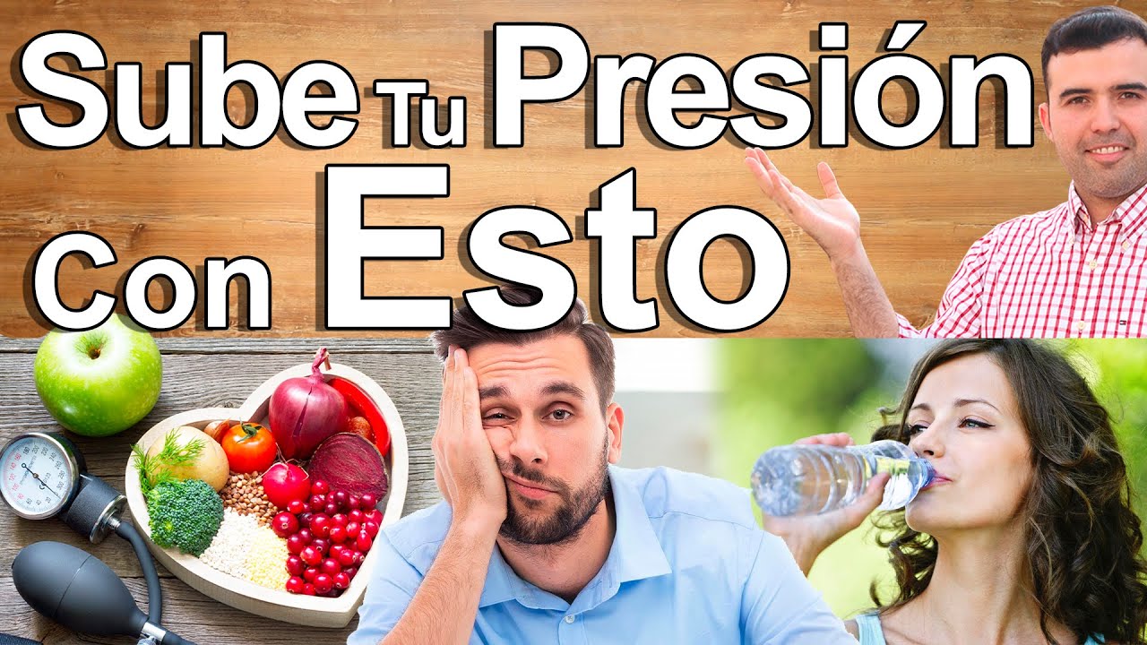 Alimentos para subir la presión: opciones saludables