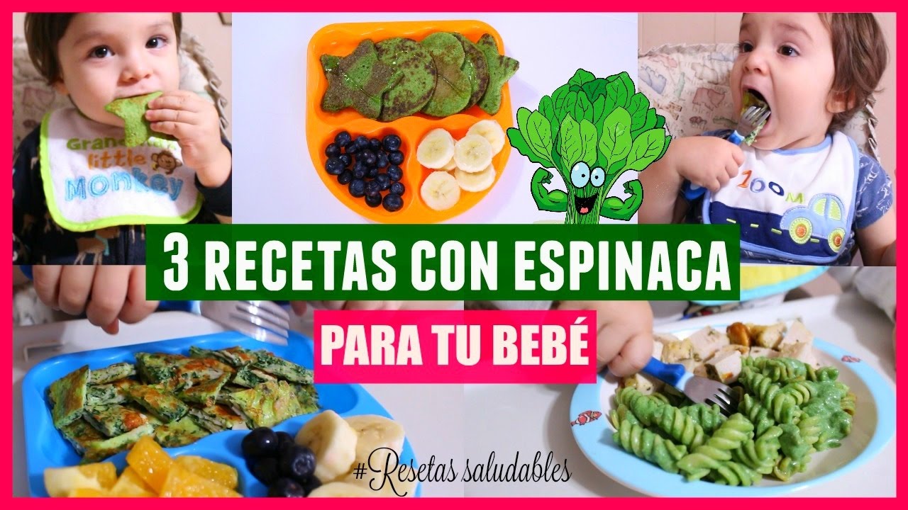Comida para bebé con espinaca: una opción saludable y deliciosa