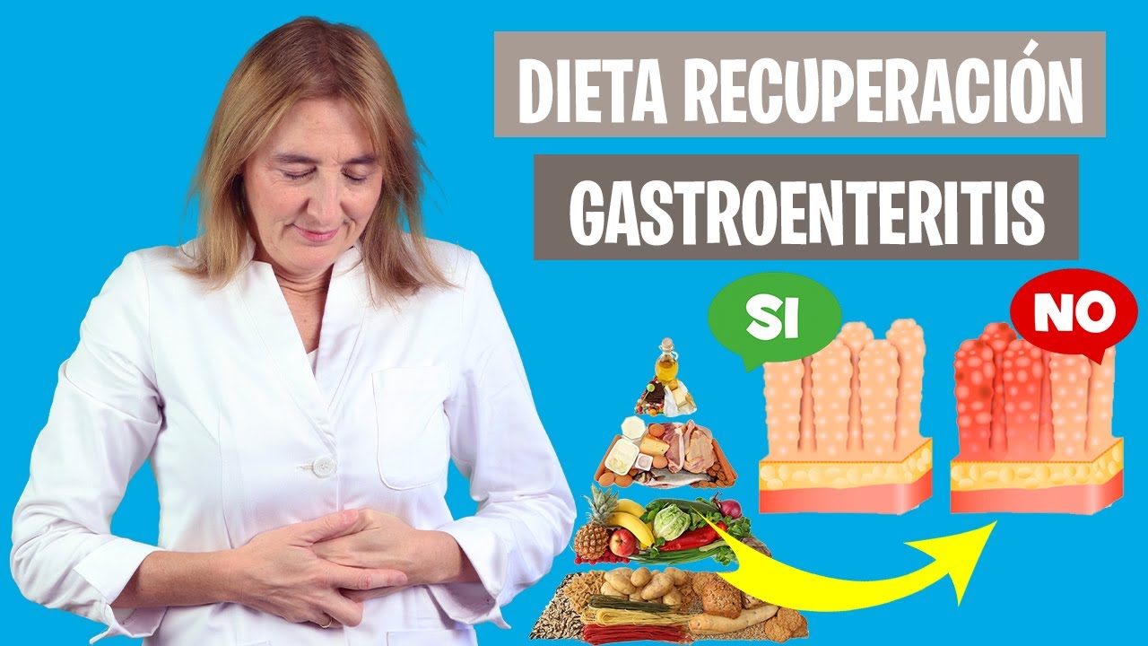Comida saludable para tratar la gastroenteritis