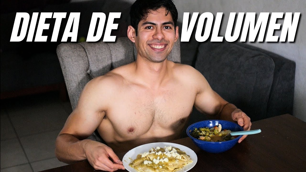 Consejos de comida para estar en volumen y ganar masa muscular
