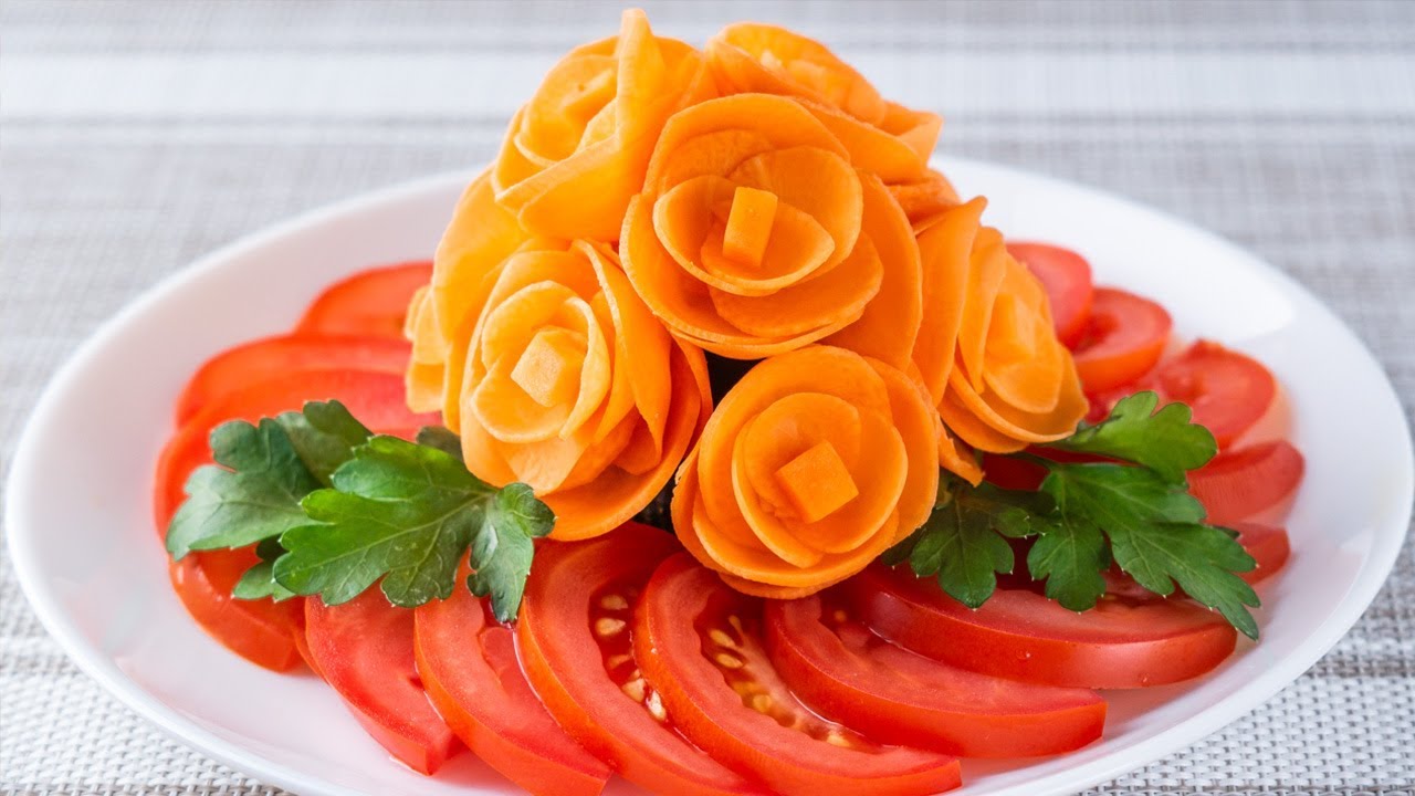 Decoración creativa para tus platos de comida