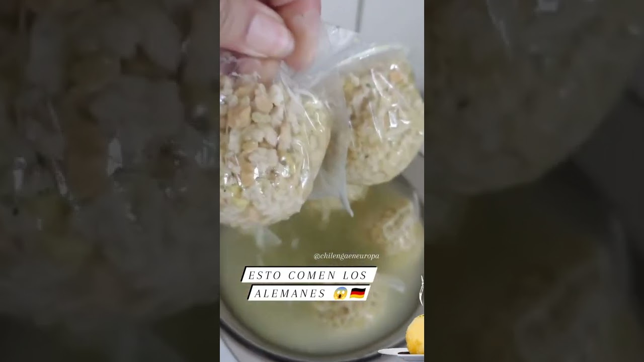 Delicias de la comida alemana: Bolas de masa