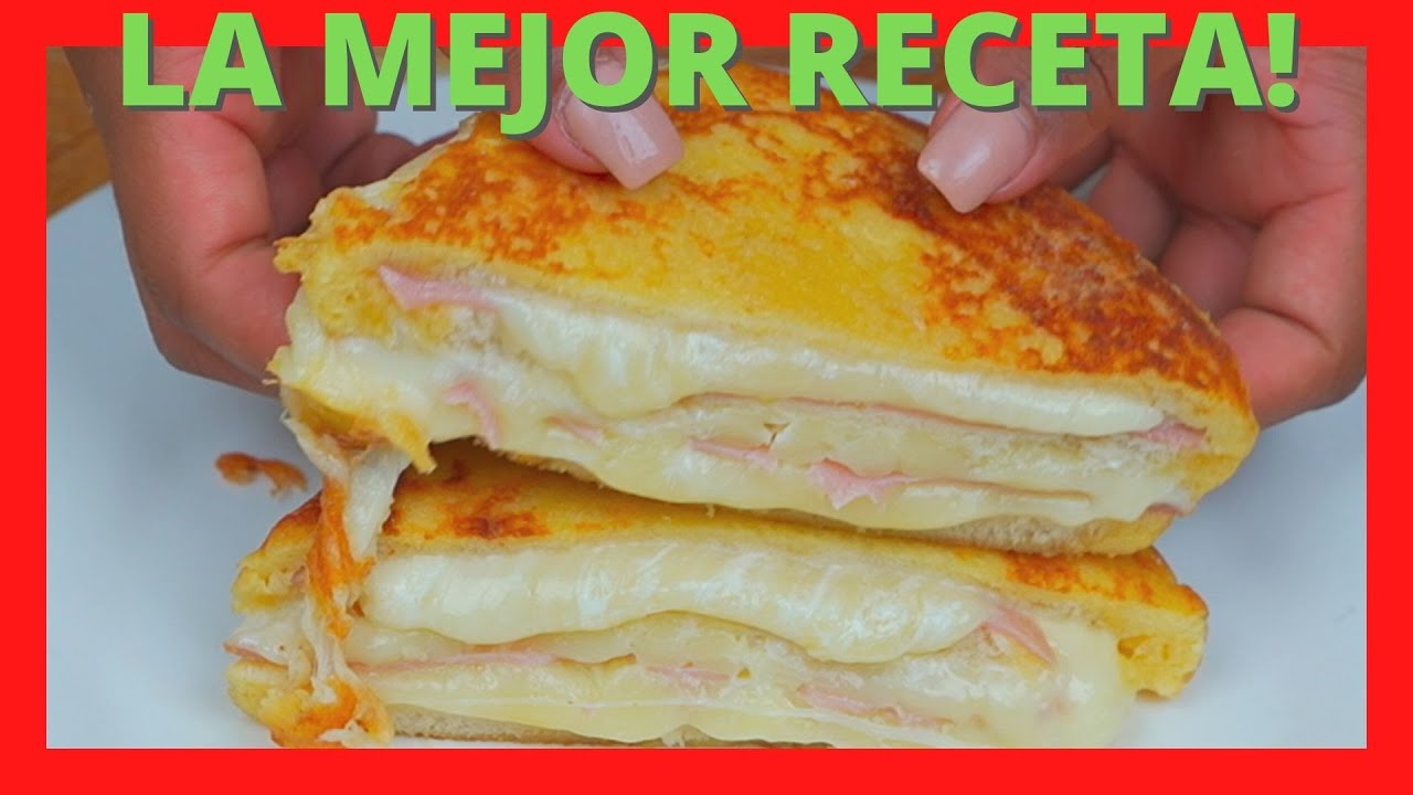 Deliciosa combinación: Comida con jamón queso y huevo