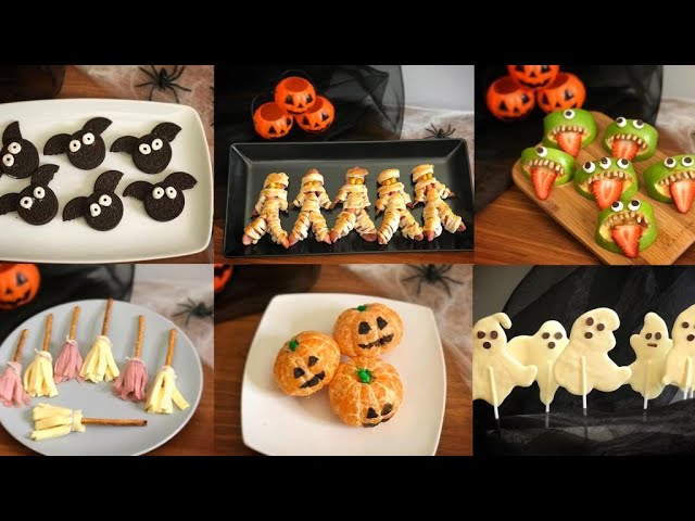 Deliciosas opciones de comida para tu fiesta de Halloween