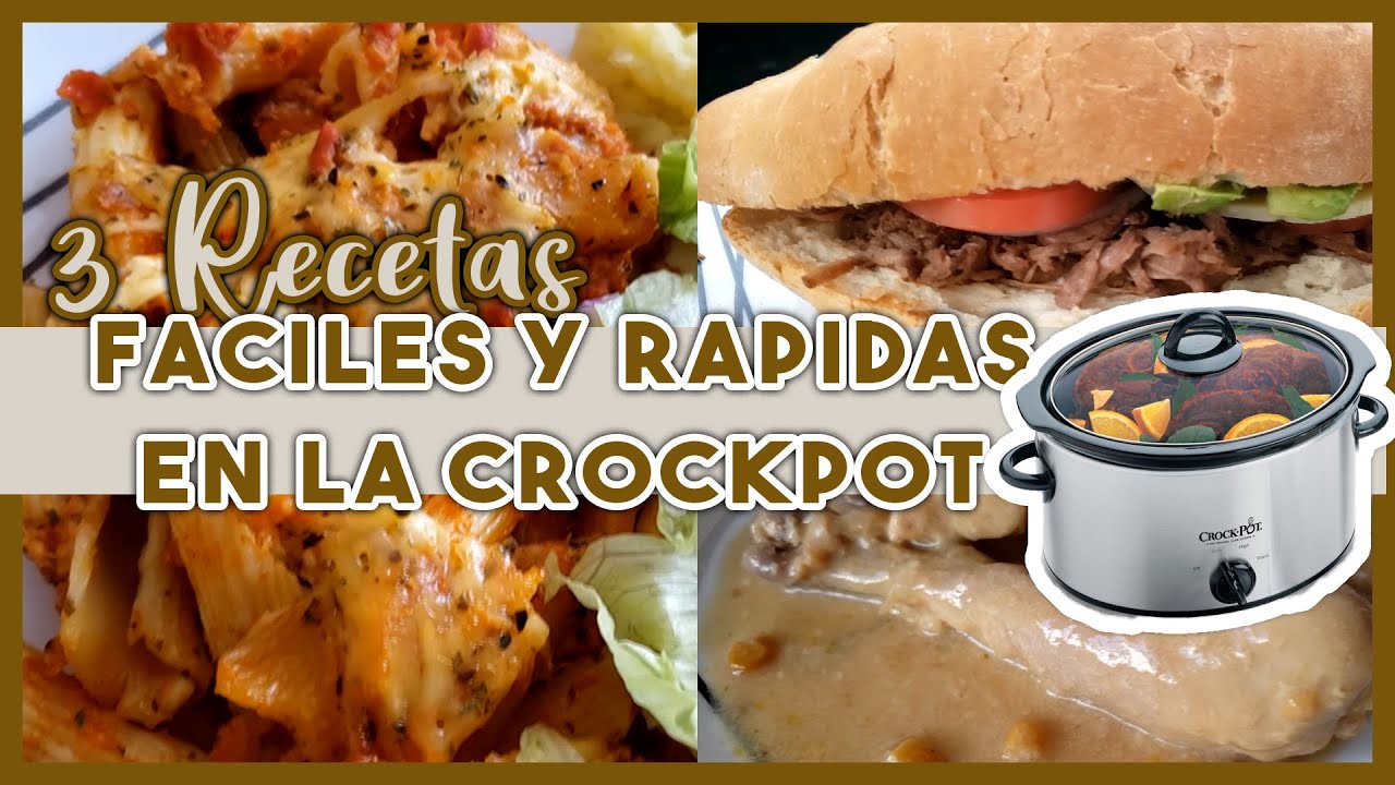 Deliciosas recetas de comida en olla de cocción lenta