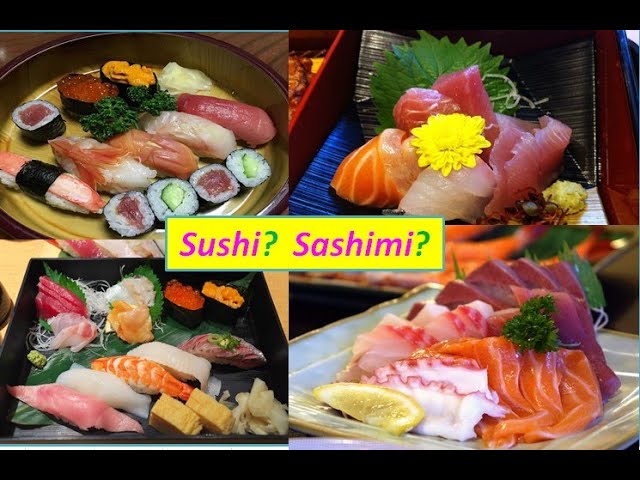 Disfruta de la deliciosa comida japonesa: sushi y sashimi