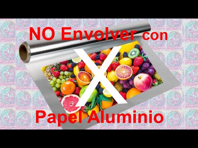 Envuelve tu comida en papel aluminio de forma segura y práctica