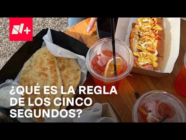 La regla de los 5 segundos para disfrutar de la comida