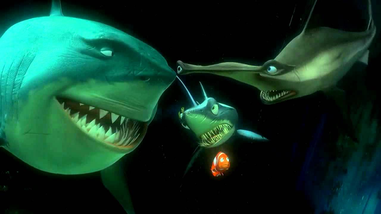 Los peces en Buscando a Nemo: amigos no comida