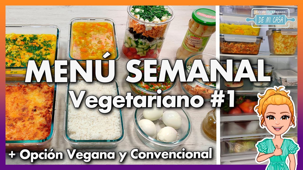 Planifica tu semana con estas deliciosas opciones de comida vegana