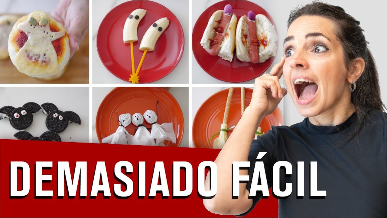 Prepara una cena terrorífica: comida para la noche de Halloween