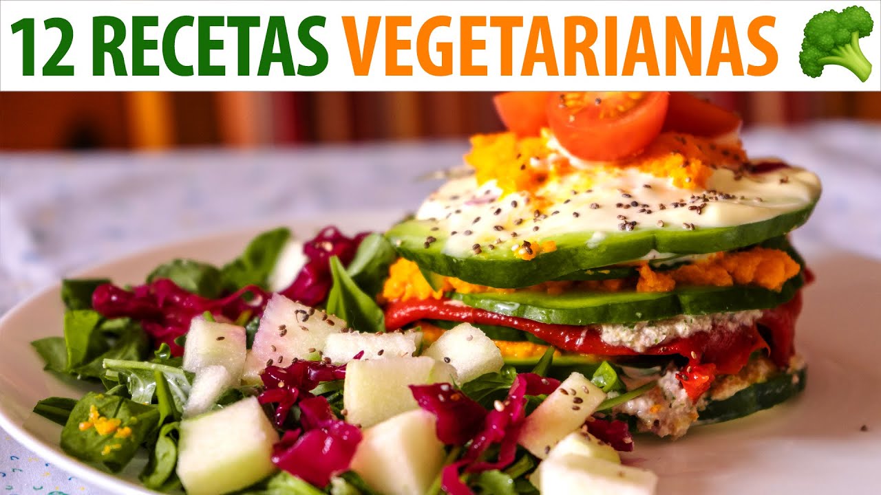 Recetas de comida vegetariana fácil y rápida para disfrutar en casa